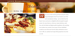 Desktop Screenshot of christopherscafe.net